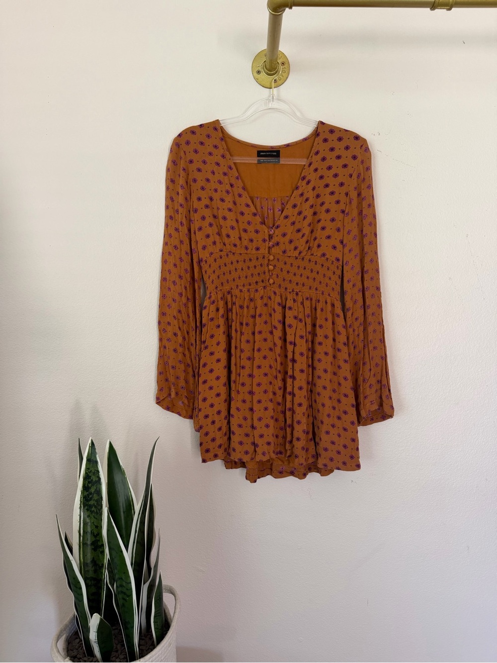 urban outfitters floral mini dress